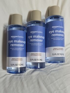 Amazon Basics Eye Makeup Remover - Blue